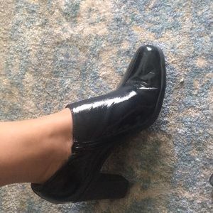 Franco Sarto black booties